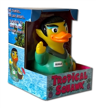 TROPICAL SQUAWK LIMITED EDITION RUBBER DUCK